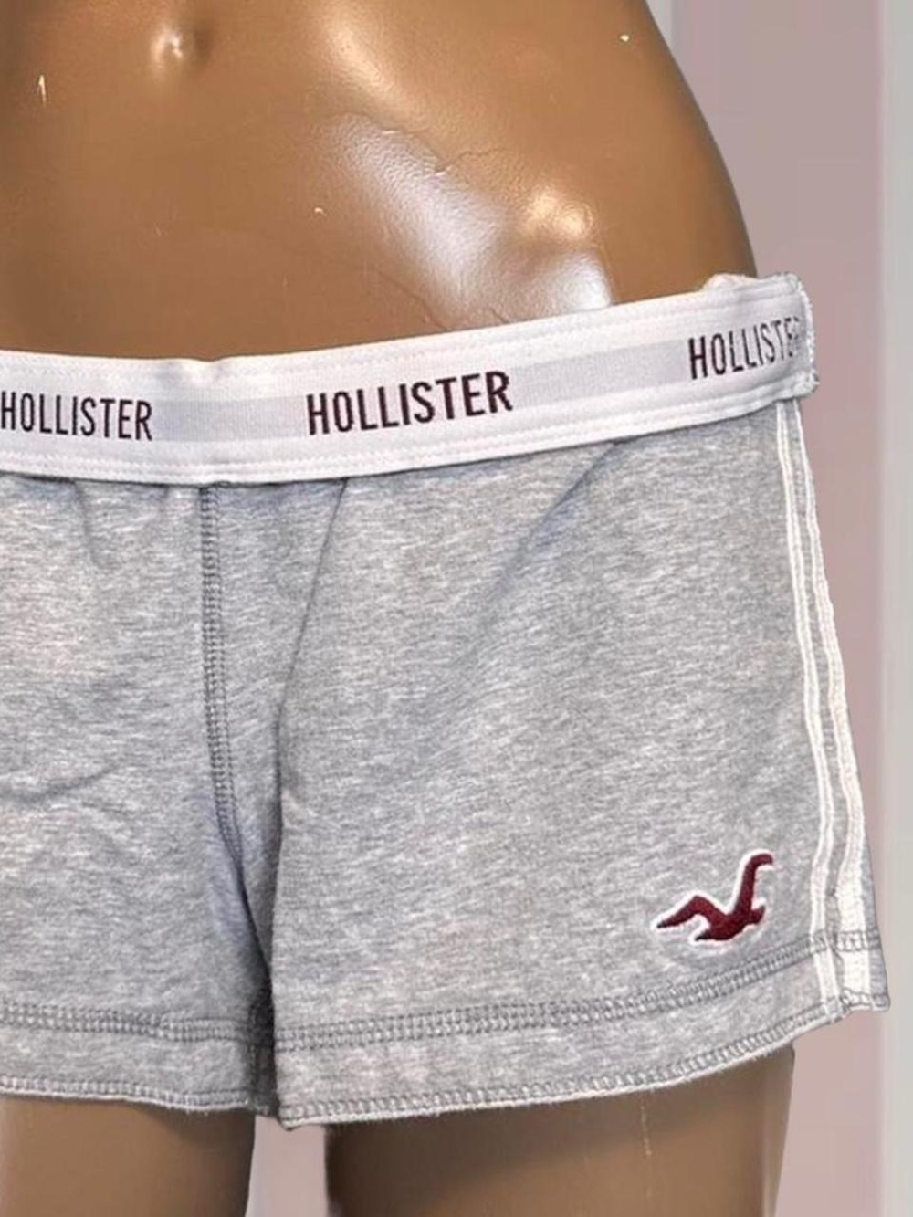 Hollister Y2K Grey Lounge Shorts